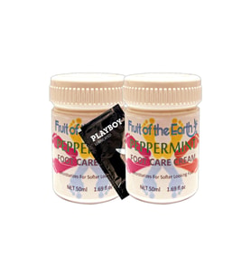 Peppermint  2 Adet Ayak koku Giderici Bakım Kremi 50 ml + Yanında Hediye Jel