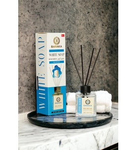 120 ML Çubuklu Oda Kokusu BEYAZ SABUN ( Reed Dıffuser )