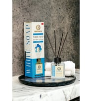 120 ML Çubuklu Oda Kokusu BEYAZ SABUN ( Reed Dıffuser )