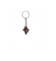 Red Stone Crystal Unisex Anahtarlık – Kırmızı Kristal Taşlı Şık ve Işıltılı Aksesuar