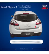 Renault Megane 3 Krom Bagaj Alt Çıtası 2010-2016 P. Çelik (HB)