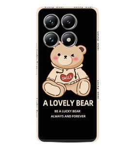 Xiaomi Redmi Note 14 Pro Plus Kılıf Boutique Baskılı Resimli Lovely Bear Pcode -094