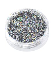 Glitter Tozu SPEKTR MIX G12 5 gr - Holografik Gümüş Zeminli Nail Art Simi
