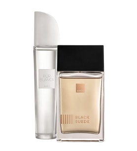 Avon Black Suede Erkek Parfüm ve Pur Blanca Kadın Parfüm Paketi