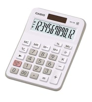 Casio MX-12B-WE Beyaz 12 Hane Masa Üstü Hesap Makinesi