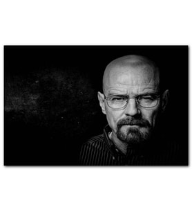 Cakatablo Breaking Bad Walter White Karanlık Mod SB MDF Tablo