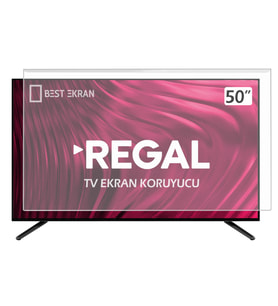 REGAL 50R857UQR TV EKRAN KORUYUCU - Regal 50" inç 126 Ekran Koruyucu