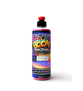Factor360 BOOM 1:200 Konsantre Oto Yıkama Şampuanı 400 ML