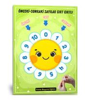 Çocuklar İçin Cırt Cırtlı Önceki – Sonraki Sayılar YAZ-SİL Kitabı