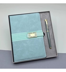 Tarihsiz Ajanda Defter Kalem Set