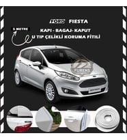 Ford Fiesta Oto Araç Kapı Koruma Fitili 5metre Parlak Beyaz Renk