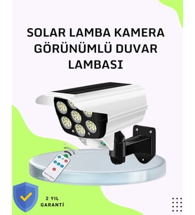 3 Modlu Güneş Paneli Aydınlatmalı Dış Mekan Güvenlik Işığı – Ip65 Su Geçirmez, Pır Sensörlü