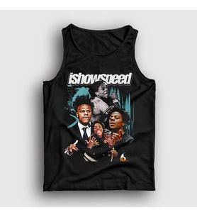 Presmono Unisex Siyah Poster Influencer Ishowspeed Atlet 528838tt
