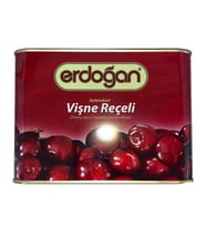 Erdoğan Teneke Vişne Reçeli 1 kg (Koyu Bordo)