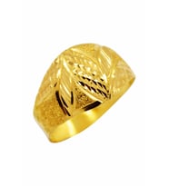 Cigold 22 Ayar Taşsız Yüzük OA-27K2YZK0283054965 (Sarı)