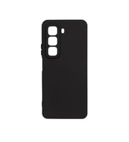 İnfinix Hot 50 4G Kılıf Biye Yumuşak Silikon Case (Siyah)
