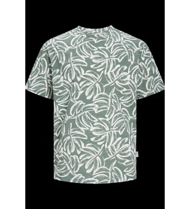 JORLAFAYETTE AOP TEE SS CREW NECK LN 12250434 (Yeşil)