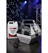 Quenlite QB-400LK Baloncuk Makinesi + 5 Litre Likit (Uzaktan Kumandalı)