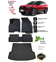 Chery Tiggo 7 Pro 2023 Araca Özel 3D Paspas Ve 3D Bagaj Havuzu