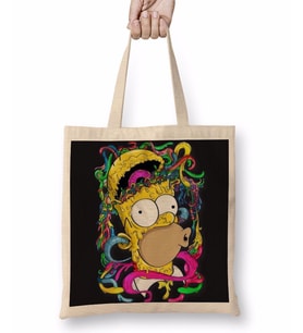 Simpsons Bez Çanta Uzun Saplı