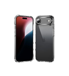 iPhone 17 Air Lüx Şeffaf Silikon - Şeffaf