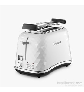 Delonghi CTJ2103.W Brillante Beyaz Ekmek Kızartma Makinesi