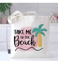 Take Me To The Beach Tasarım Plaj Çantası