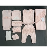 TAFFY 10 lu hastane çıkışı seti (Açık Pembe)