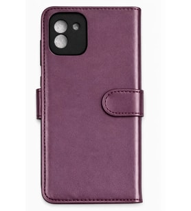 Galaxy A03 Core Kılıf Trend S Plus Kapaklı Kılıf - Mor