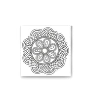 DBSanatevi Mandala Çiçek Tablo 50 X 50 Cm