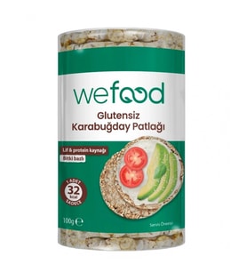 Wefood Karabuğday Patlağı 100 Gr