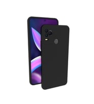 Omix X400 Kılıf Kamera Korumalı Silikon Rubber Arka Kapak (Siyah)
