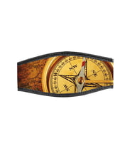 BESTDIVERS Maske Arkalığı COMPASS Neopren, Velkrolu