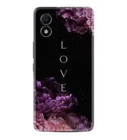 TCL 303 Kılıf Silikon Desen Özel Seri Love Flow 1664