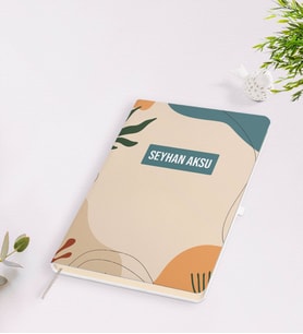 Kişiye Özel İsimli Beyaz Defter-4