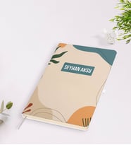 Kişiye Özel İsimli Beyaz Defter-4