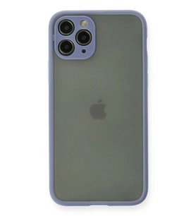Newface Apple iPhone 11 Pro Kılıf Montreal Silikon Kapak - Gri