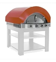 Empero PLF.PLS.D4-T-NG Gazlı Pizza & Pide Fırını - Turuncu, Doğalgazlı