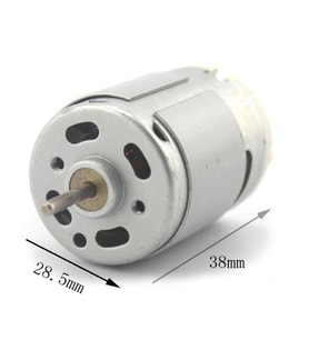 RS380 6V DC Motor 11500Rpm Yüksek Tork Hız DIY RC Oyuncak Model Araba Tekne Bot Uçak Helikopter