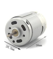 RS380 6V DC Motor 11500Rpm Yüksek Tork Hız DIY RC Oyuncak Model Araba Tekne Bot Uçak Helikopter