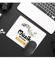Kişiye Özel Müzik Öğretmenlerine Özel İsimli Mousepad