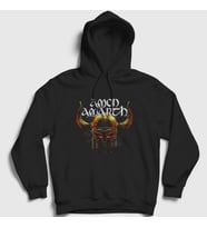 Presmono Unisex Siyah Helmet Amon Amarth Kapüşonlu Sweatshirt 380621tt