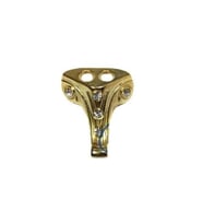 Taşlı Ahşap, Mdf, Sunta Sandık Ayağı, Kutu Ayak 1,5 Cm - Sarı