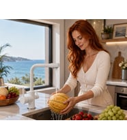 Safir White Arıtma Çıkışlı Evye Bataryası Acar 14.01.384