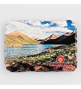 Kırgızistan Issık Gölü Kırık Magnet (Karışık)
