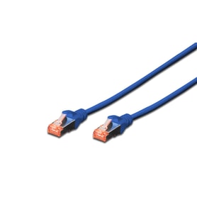 Beek CAT 6 SFTP/PIMF (Pairs In Metal Foil) Patch Kablosu, 3 metre, LSZH, AWG 26, Mavi Renk