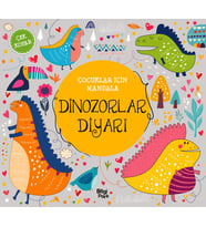 Çuklar İçin Mandala - Dinozorlar Diyarı