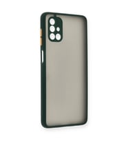 Galaxy M51 Kılıf Montreal Silikon Kapak - Yeşil