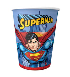 Bardak superman 180/200cc pk:8-