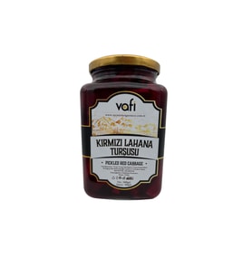 Vafi Turşu Serisi Kırmızı Lahana Turşusu 1000cc-500gr